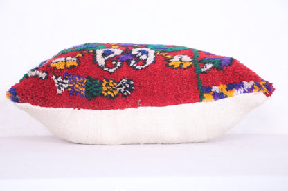 Moroccan handmade kilim pillow 13.7 INCHES X 18.8 INCHES