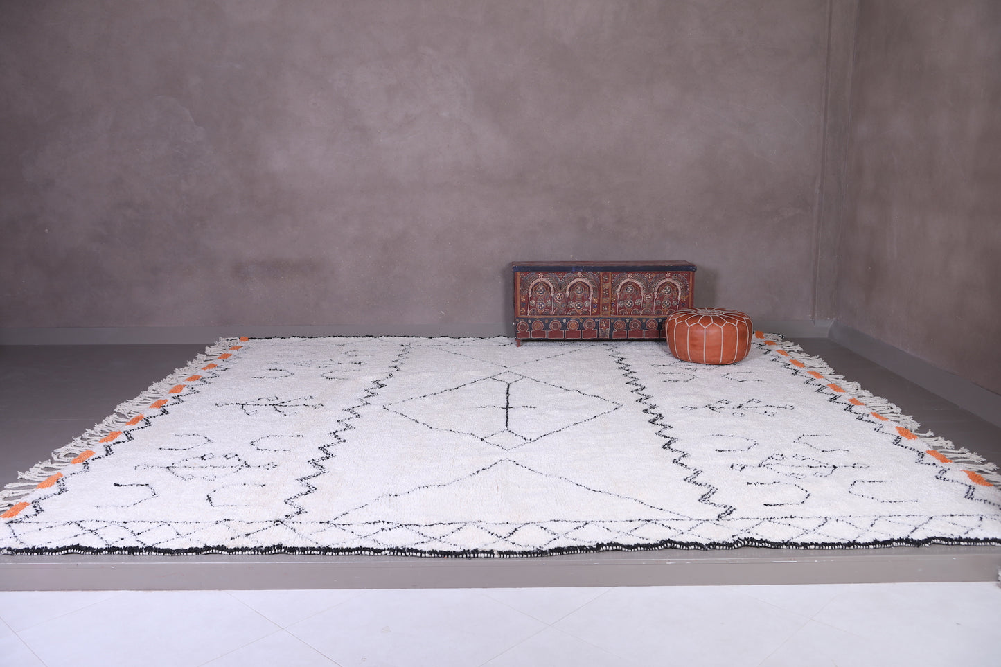 Berber rug - white rug - Custom area rug - Handmade rug