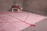 Custom Moroccan pink rug - azilal berber carpet