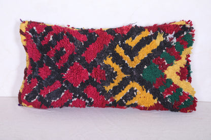 Moroccan handmade kilim pillow 10.6 INCHES X 20 INCHES