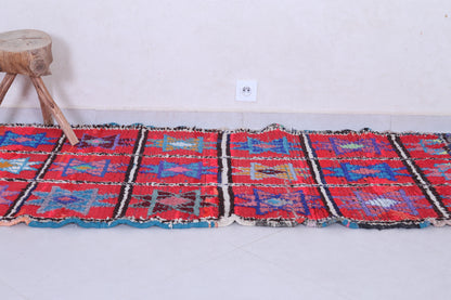 Vintage Moroccan Hallway Rug 3.1 X 6.1 Feet
