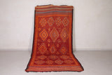Vintage Moroccan rug 5.4 X 12.2 Feet