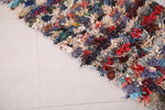 Moroccan Boucherouite Runner rug 2.4 X 6.1 Feet