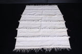 Handmade Berber wedding blanket rug 3.8 FT X 5.4 FT