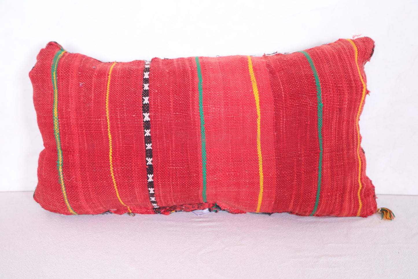 Moroccan handmade kilim pillow 13.7 INCHES X 24.8 INCHES
