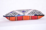 Moroccan handmade kilim pillow 10.2 INCHES X 21.6 INCHES
