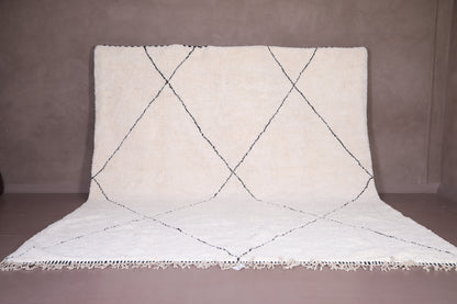 Handmade beni ourain Moroccan rug - Wool berber rug - Custom Rug