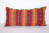 Moroccan handmade kilim pillow 12.9 INCHES X 24.8 INCHES
