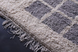 Checkered rug - Handmade Berber Wool Rug - Custom area rug