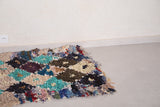 Bright Moroccan Berber rug 3.4 X 6.3 Feet