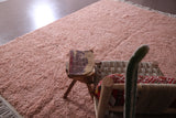 Moroccan pink rug - Handmade berber rug - Custom rug size