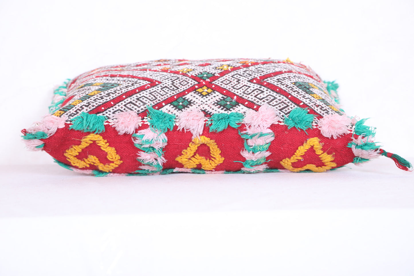 Moroccan handmade kilim pillow  13.7 INCHES X 18.5 INCHES