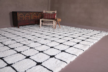 Custom beni ourainHandmade - Berber Moroccan area rug