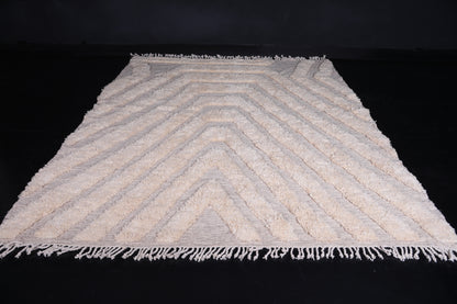 Moroccan handmade rug 7.8 X 10 Feet