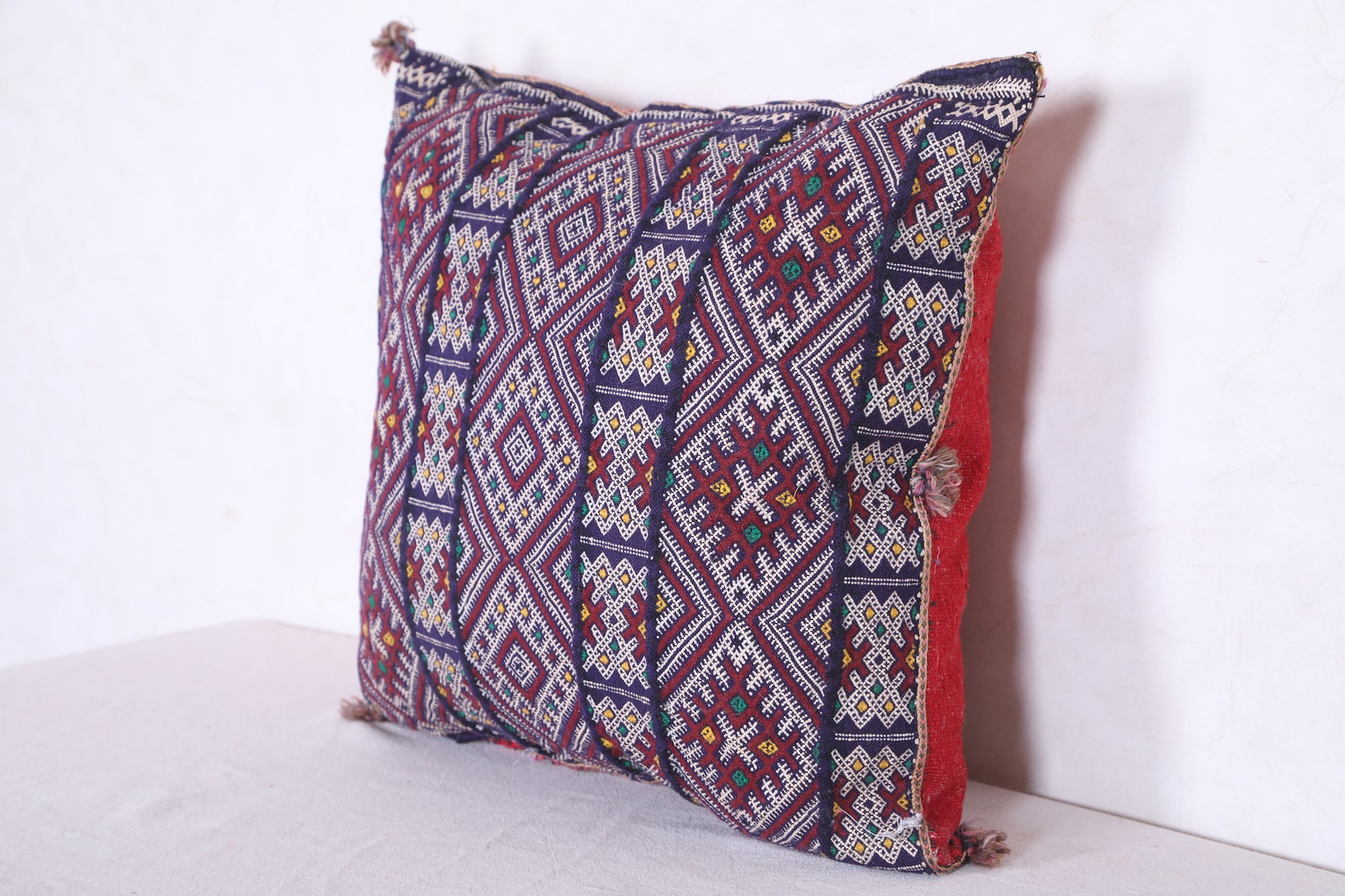 Moroccan handmade kilim pillow 18.1 INCHES X 18.8 INCHES