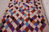 Vintage moroccan berber rug 3.4 X 5.1 Feet