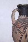 Antique moroccan clay water pot 6.6 INCHES X 10.8 INCHES