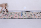 Colorful Moroccan Rug Runner 2.2 X 5.9 Feet
