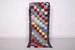 Colorful Small Runner Rug 1.9 X 5.4 Feet