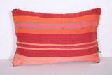 Moroccan handmade kilim pillow 12.9 INCHES X 19.6 INCHES