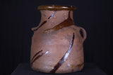 Vintage old moroccan pottery 9.4 INCHES X 11.4 INCHES