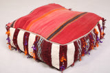 Two Moroccan Ottoman Poufs for sale