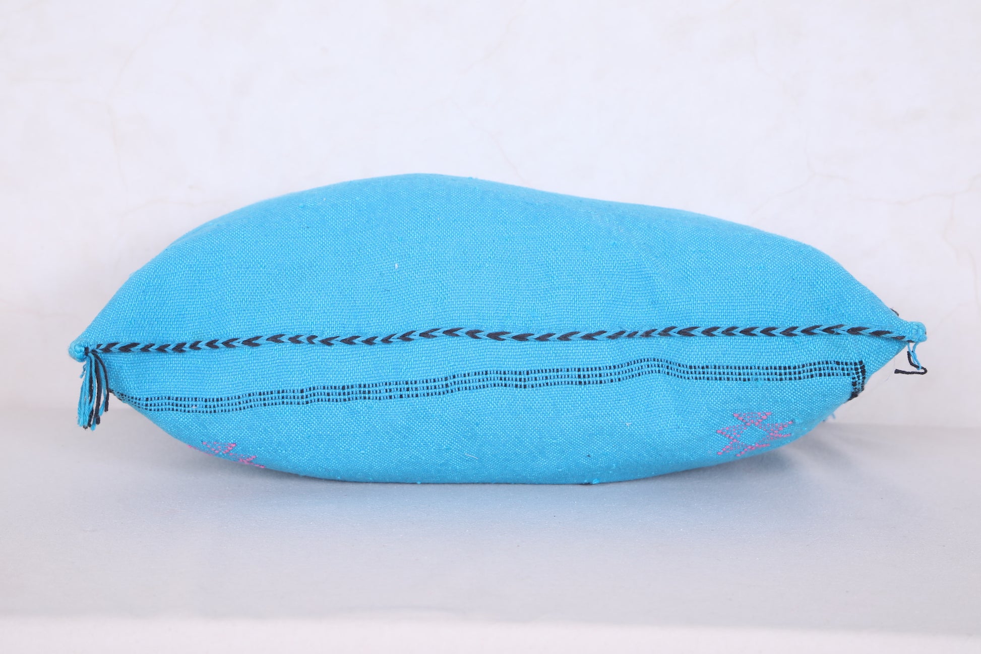 Blue sky Moroccan pillow 17.3 INCHES X 20 INCHES