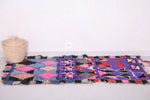 Colorful Moroccan Runner Rug 2.8 X 5.7 Feet