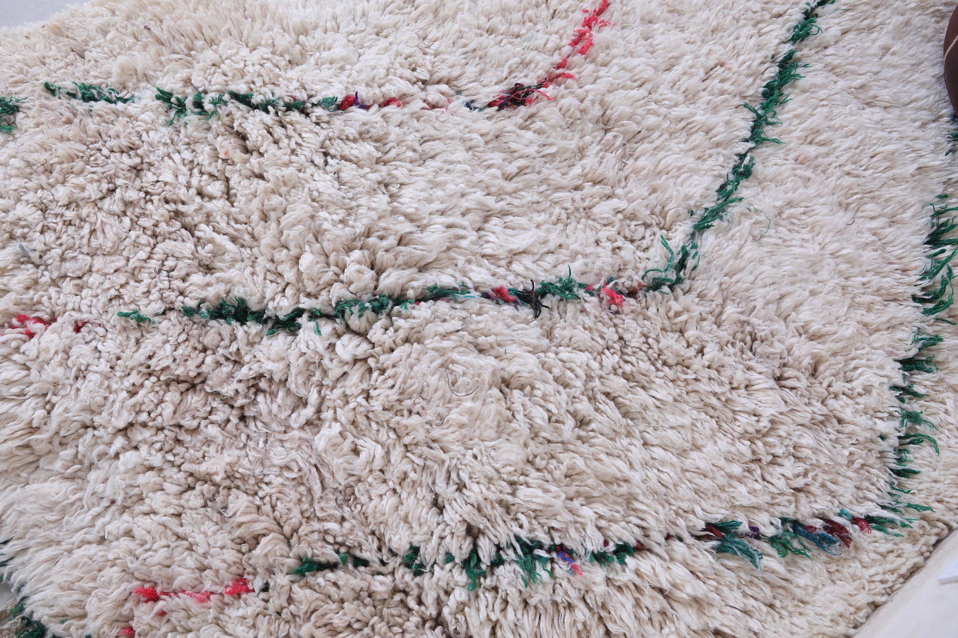 Vintage berber rug 4.1 X 6.5 Feet