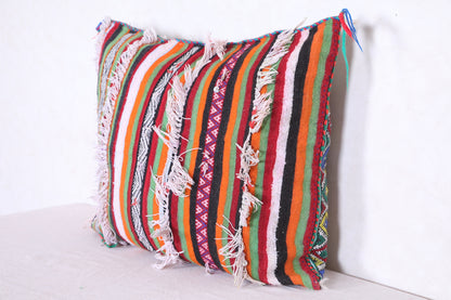 Moroccan handmade kilim pillow 19.2 INCHES X 22.8 INCHES