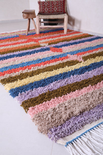 Custom Moroccan Azilal rug - Colorful berber carpet
