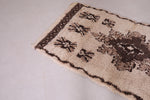 Handmade berber rug 3.4 x 6.6 Feet