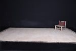 Authentic Berber Solid rug - Plain wool rug - Moroccan rug