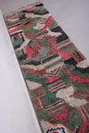 Long beautiful Moroccan rug runner 2.5 X 8.4 Feet
