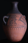Vintage moroccan water clay pot 15.3 INCHES X 10.2 INCHES