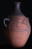 Vintage moroccan water clay pot 15.3 INCHES X 10.2 INCHES