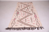 Handmade Berber rug 4.9 x 9 Feet Runner moroccan rug