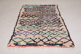 Vintage Azilal Runner rug 3.8 x 7.8 Feet