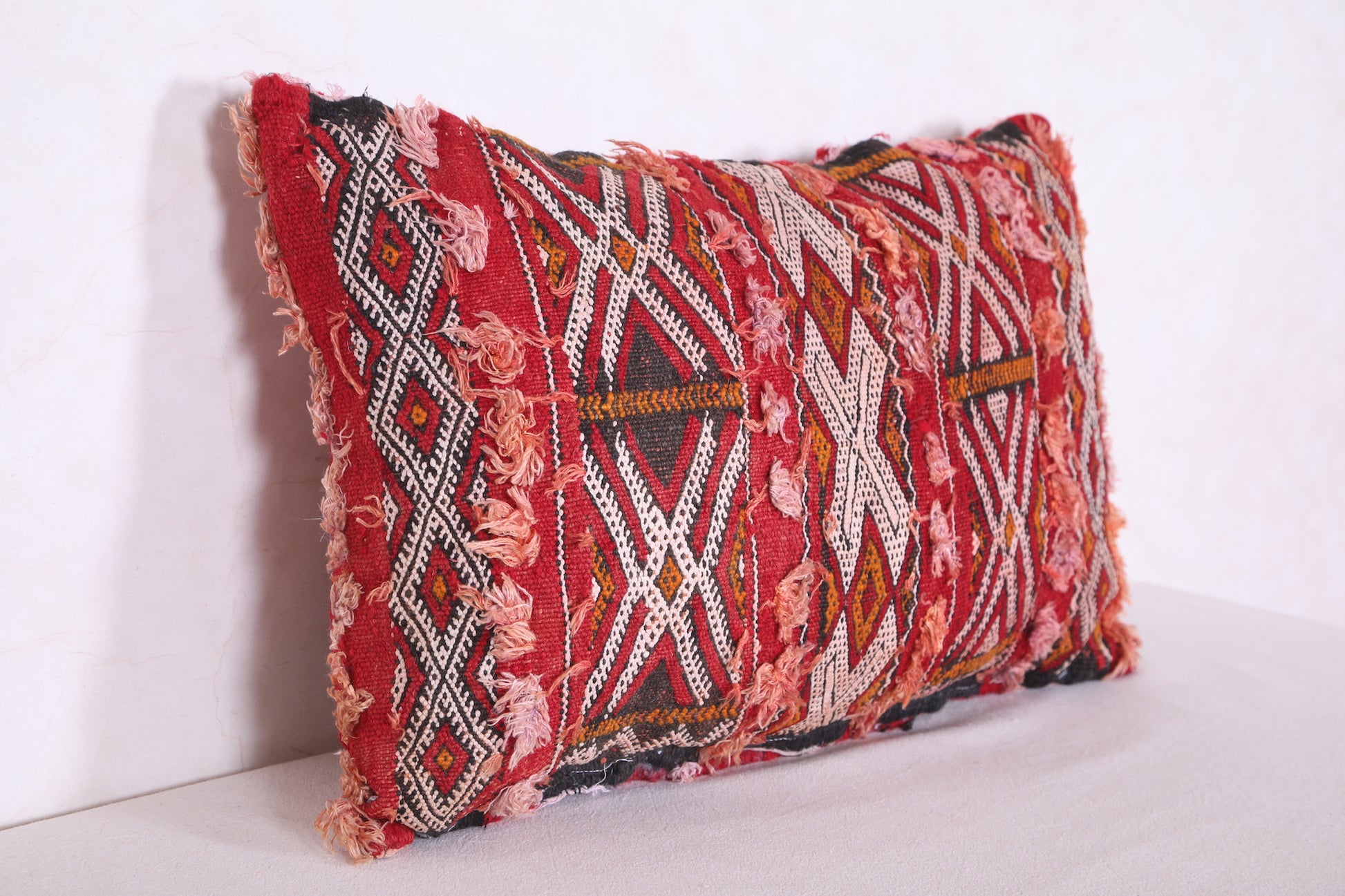 Moroccan pillow Long 15.7 INCHES X 24.8 INCHES