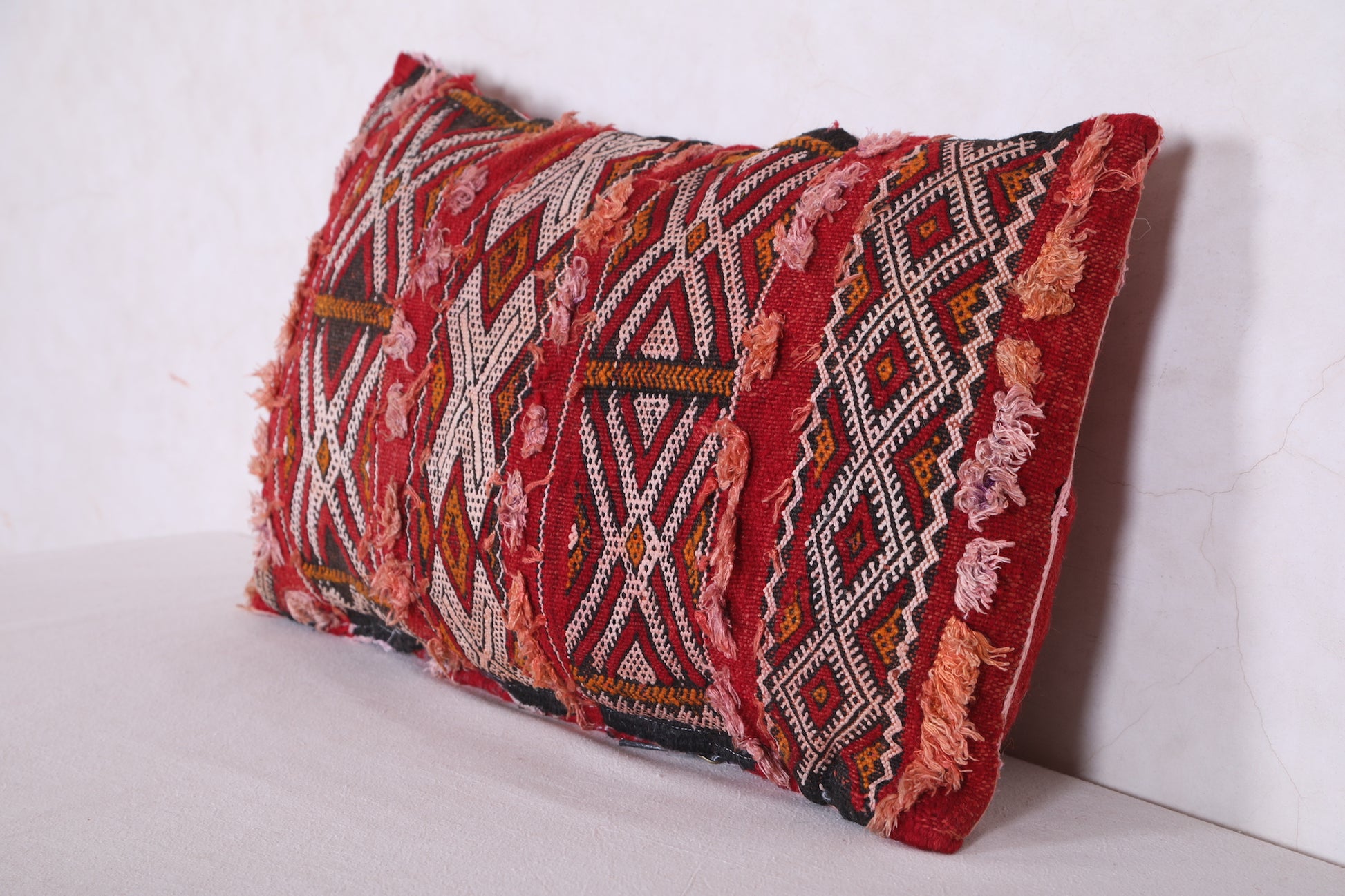 Moroccan pillow Long 15.7 INCHES X 24.8 INCHES