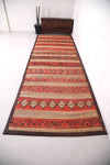 Long Moroccan Runner rug 4.6 FT X 13.9 FT