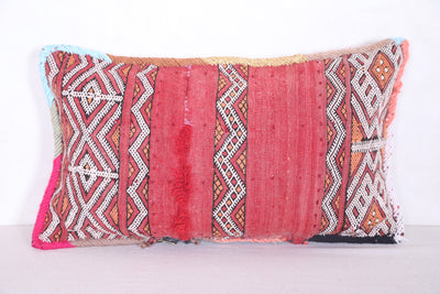 Moroccan handmade kilim pillow 13.3 INCHES X 23.2 INCHES - kilim pillow