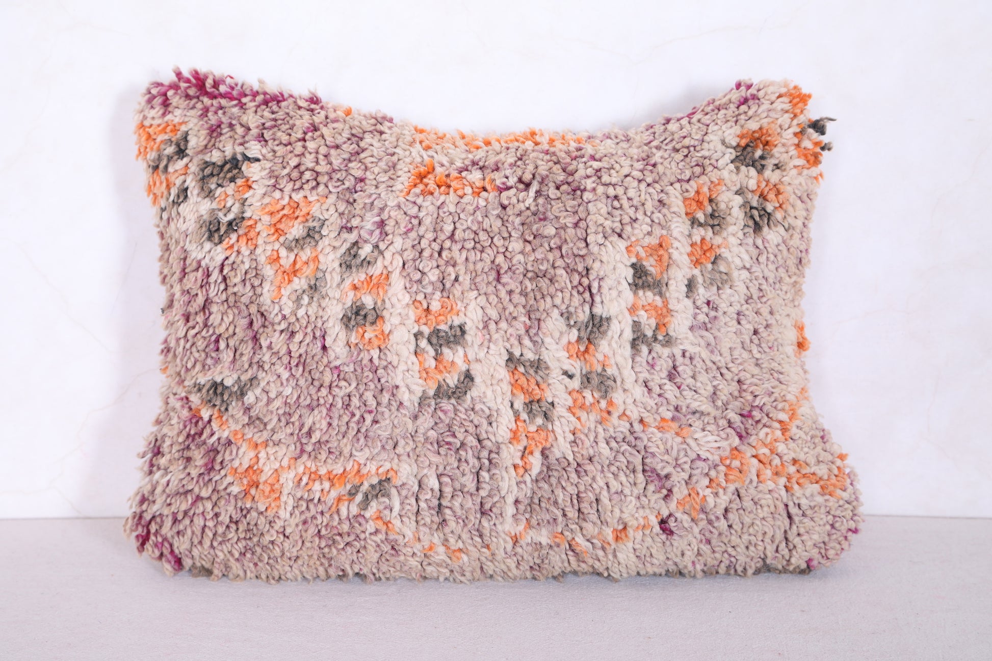 Moroccan handmade kilim pillow 13.7 INCHES X 18.1 INCHES