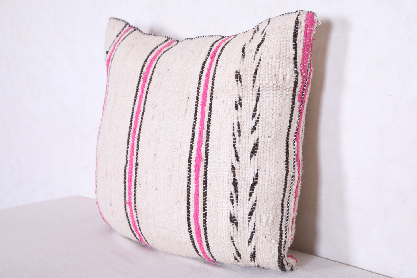 Moroccan handmade kilim pillow 18.5 INCHES X 19.6 INCHES