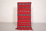 Small kilim from morocco 2.2ft x 5.2ft