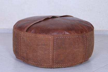 Moroccan Leather Pouf - Handmade Moroccan Pouf