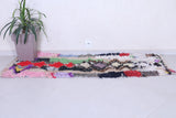 Colorful Moroccan hallway rug 2.2 X 6.6 Feet