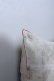 Vintage moroccan handwoven kilim pillow 18 INCHES X 19.2 INCHES