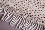 Moroccan Rug Dotted - Handmade Berber Rug - Wool Berber Carpet - Custom Rug