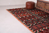 Moroccan runner rug 6.8 FT x 11.9 FT